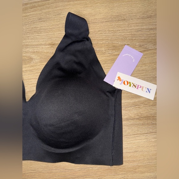 NWT JOYSPUN Black Seamless Bra. Size XXL. - Picture 3 of 8